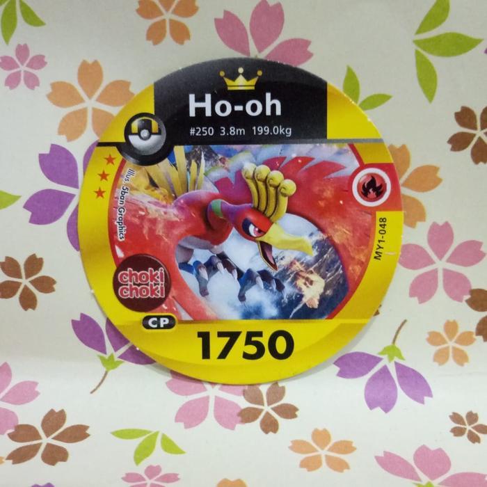 Sale Pokemon Medallion Choki Choki Ultra Card Bintang 3 Ho-Oh My1-048