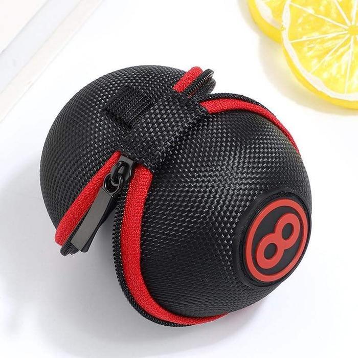 Billiard Ball Bag No.8 - Tas Bola Biliar Carabiner Storage Pool Cue - Tempat Bola Billiar