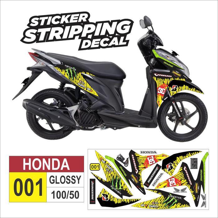 READY TERLARIS striping Vario 125 Techno 2012 - 2017 variasi Vario 125 Techno 2012 - 2017 Motor