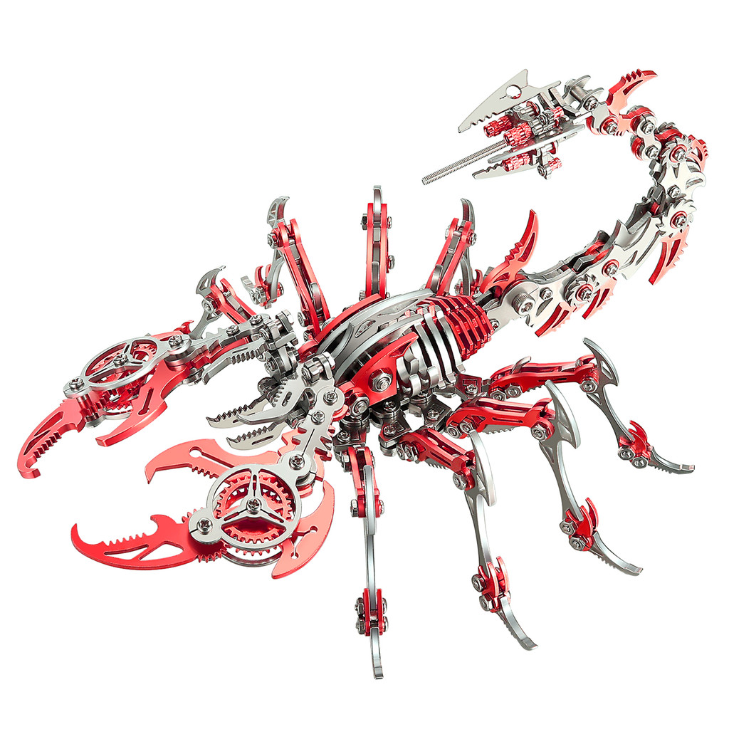 3d Metal Constructor Puzzle Scorpion Model kit Simulation Mechanical