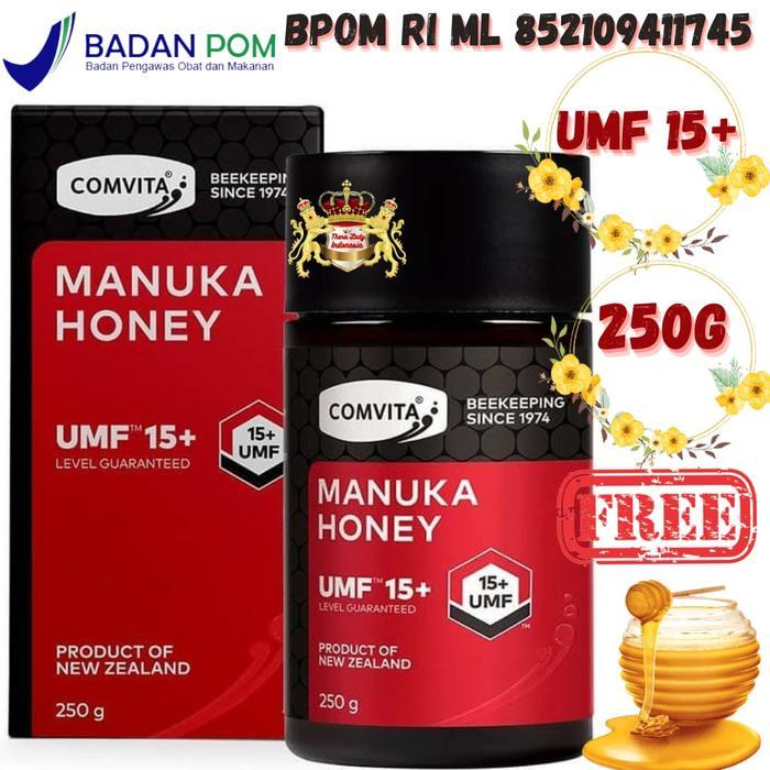 Comvita Manuka Honey Madu Murni Alami UMF 15+ 250 g
