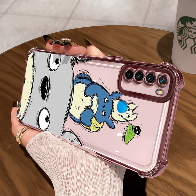 Casing Hp Untuk Xiaomi Redmi Note 8 Redmi Note 8T Case Animasi kartun Totoro Kasing Cesing Sembunyik