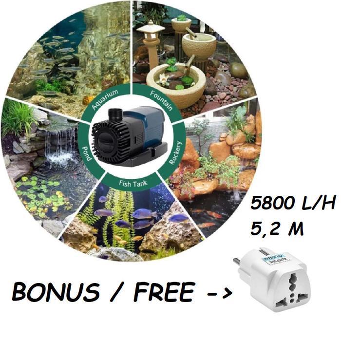 Sunsun JTP5800 JTP16000 Pompa Air Kolam Aquarium Water Pump Aquascape