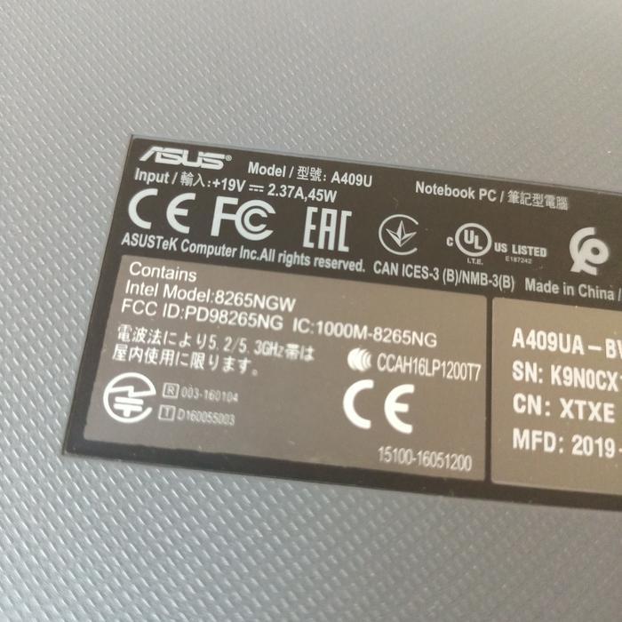casing laptop asus a409u x409 m409 fullset tanpa bezel