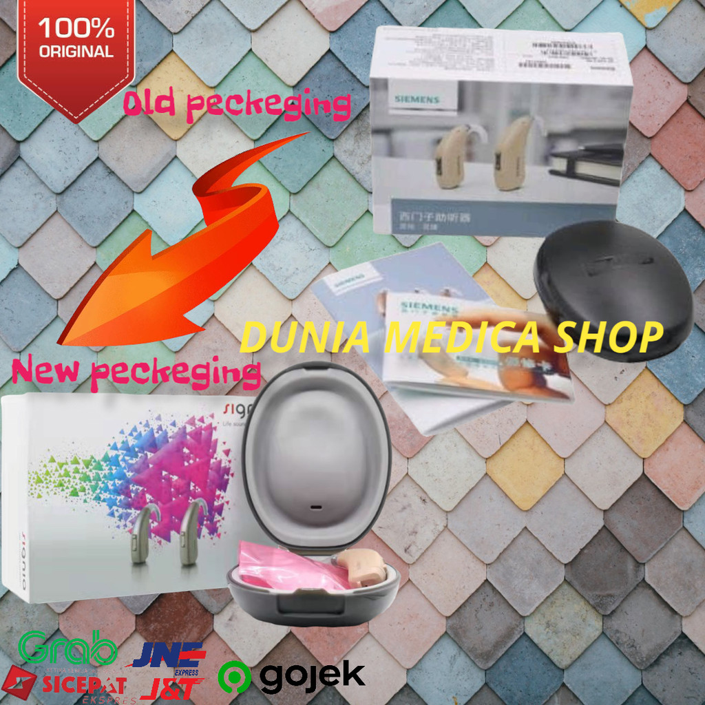 hearing aid siemens alat bantu dengar original