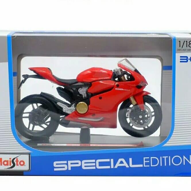 Diecast Motor Gede 1:18 Maisto Ducati Panigale 1199