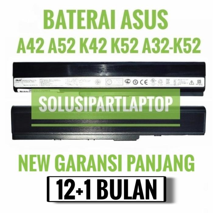 Baterai Original Laptop Asus K42F K42J K42JC K42JR K42JE K42 A32-K52