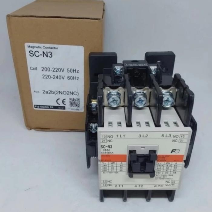 Kontaktor Contactor Fuji Sc-N3 / Scn3