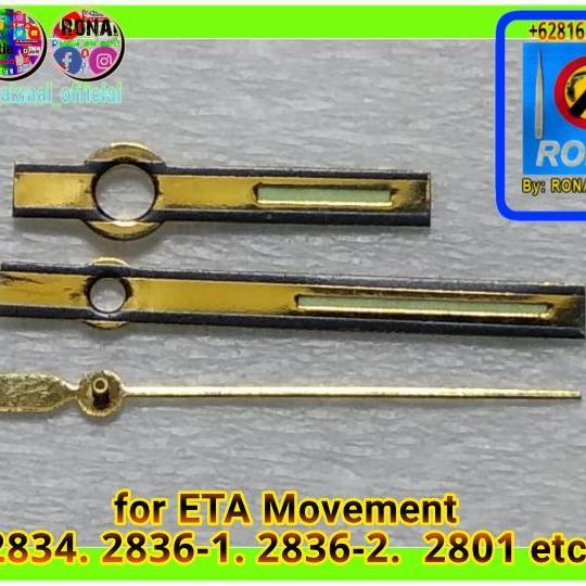 Jarum Jam Mido Mesin Original Eta Swiss 2836 -1 &-2 Original