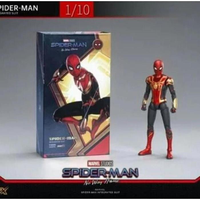 HOT SALE ZD TOYS MARVEL SPIDERMAN NO WAY HOME INTEGRATED SUIT ORIGINAL MAINAN TERMURAH