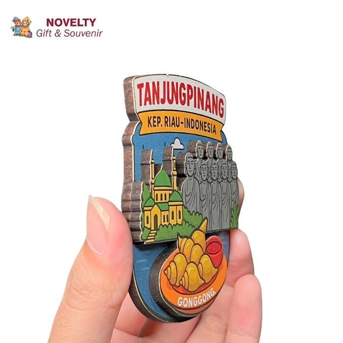 Souvenir Magnet Kulkas Tanjung Pinang Kepulauan Riau Oleh Oleh Negara Indonesia Populer