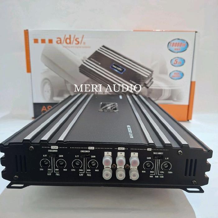 Power 5 channel Amplifier Power Amplifier 5CHANNEL ADS AS 612 AMPLIFIER 5CHANNEL
