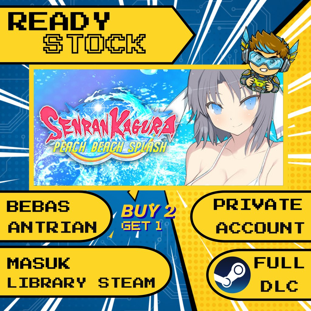 SENRAN KAGURA Peach Beach Splash Steam Private Non-Sharing - Beli 2 Gratis 1