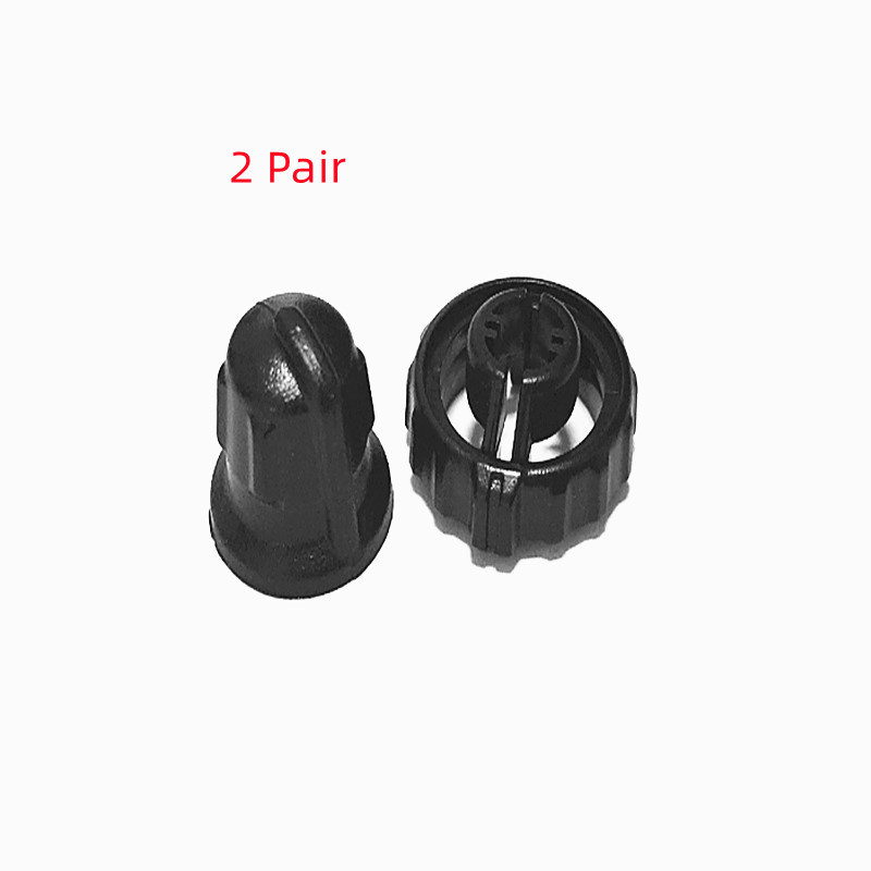 2Pair Switch Power Volume Knob Channel Knobs For Yaesu VX7R VX-7R