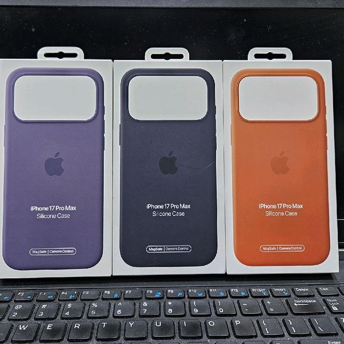 Silicone Magsafe IP 17 Pro Max 17Pro BNIB New Original Ibox Casing Resmi iPhone 17 Pro Max & 17 Pro