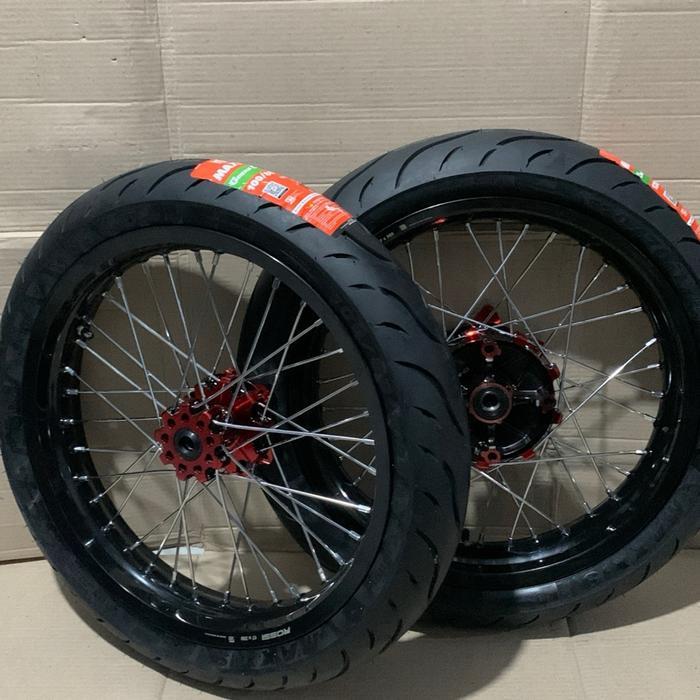 velg crf supermoto ukuran 250 300 ban maxxis