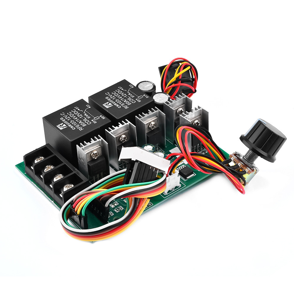 40A Pwm Speed Controller Dc Motor Digital Display Dc10-55V 0~100% Adjustable Drive Module Input Max