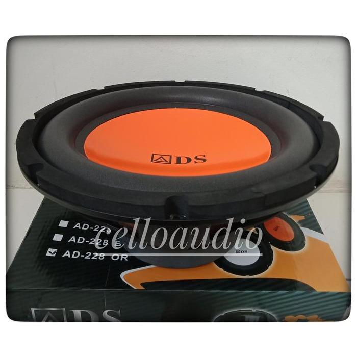 Woofer Speaker 12 Inch Ads Ad-228 Orange Ad 228 Mobil Double Coil