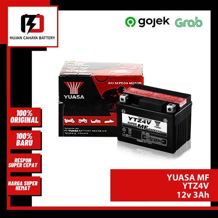 Aki Motor Honda Blade 2010 / Scoopy (2010 - 2015) / Yuasa Ytz4V Mf