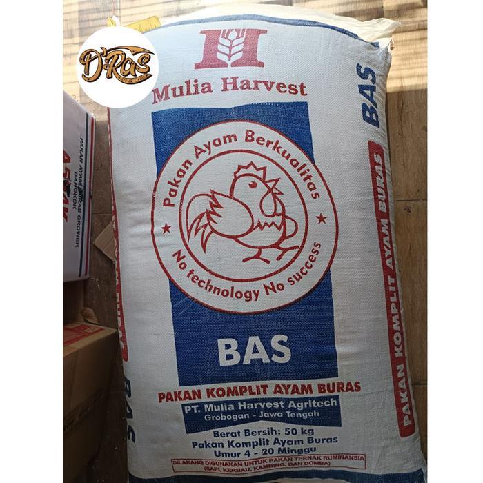 pur ayam BAS 1 karung 50kg pakan ayam komplit berkualitas