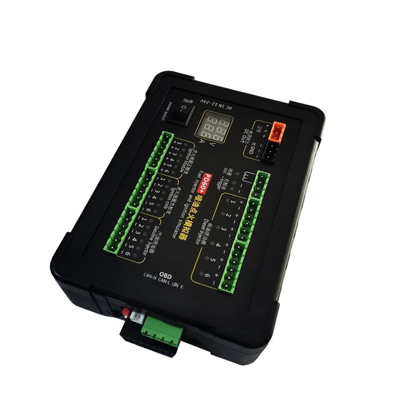 Car ECU Tester PD60+ Injector Ignition Coil Simulator Maintenance Repairing Tool Computer