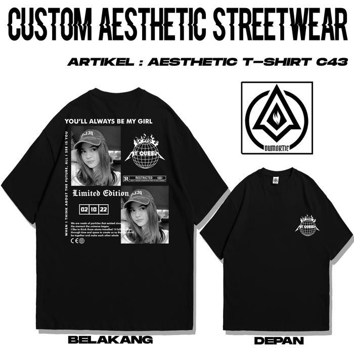 Ready Kaos Custom Foto Desain Sendiri Artikel C43 - Kaos Couple - Kaos Foto Pasangan - Baju Custom