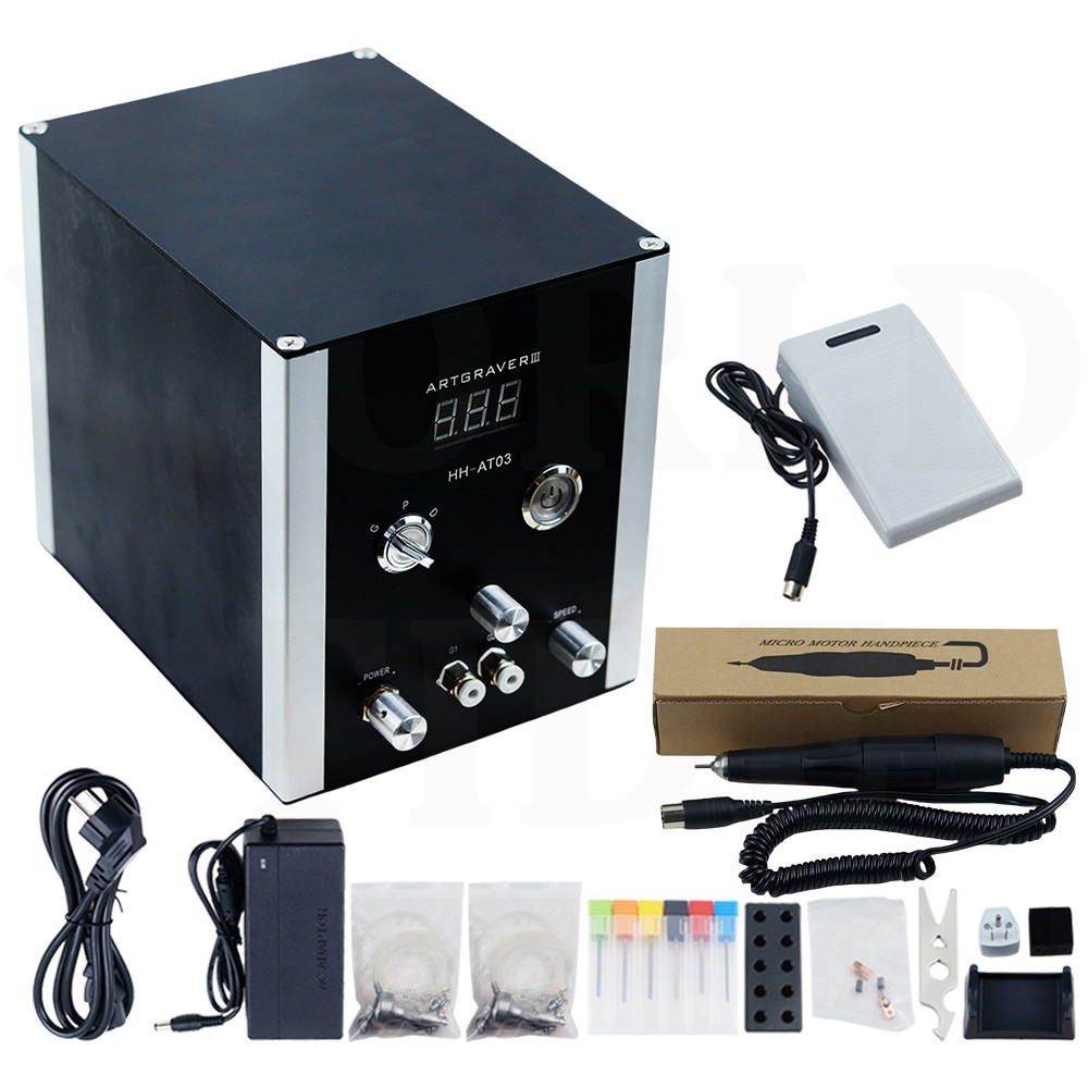New New Type AT03 Art Graver Pneumatic Engraving Tools Jewelry Engraving machine Graver machine Grav