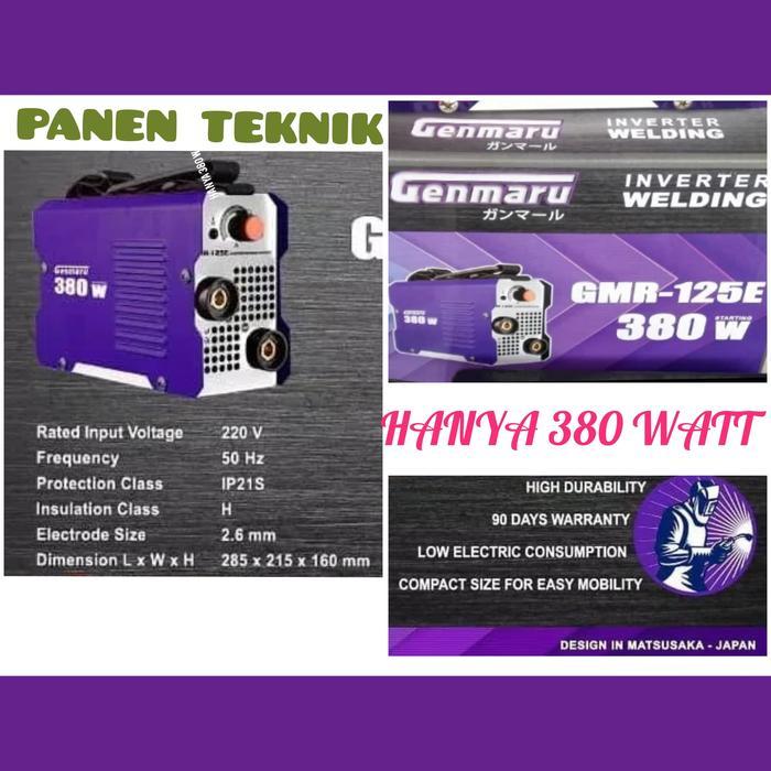 MESIN LAS GENMARU 380 WATT TRAVO LAS INVERTER IGBT