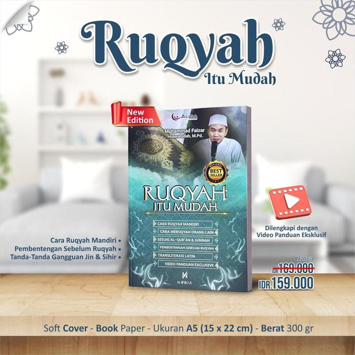 Buku Ruqyah Itu Mudah Ustadz Muhammad Faizar Soft Cover Aliqa