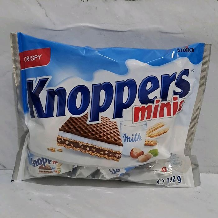 Knoppers Minis 192 Grams Best Seller Murah