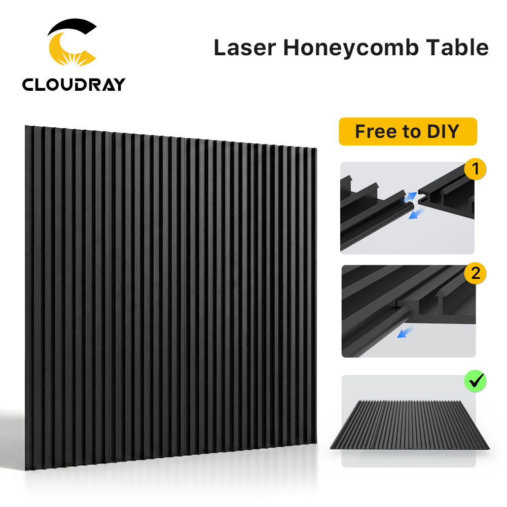 Cloudray Laser Honeycomb Table Customized 400x400mm Work Bed CO2 Diode Laser Flexible Work Plate CNC