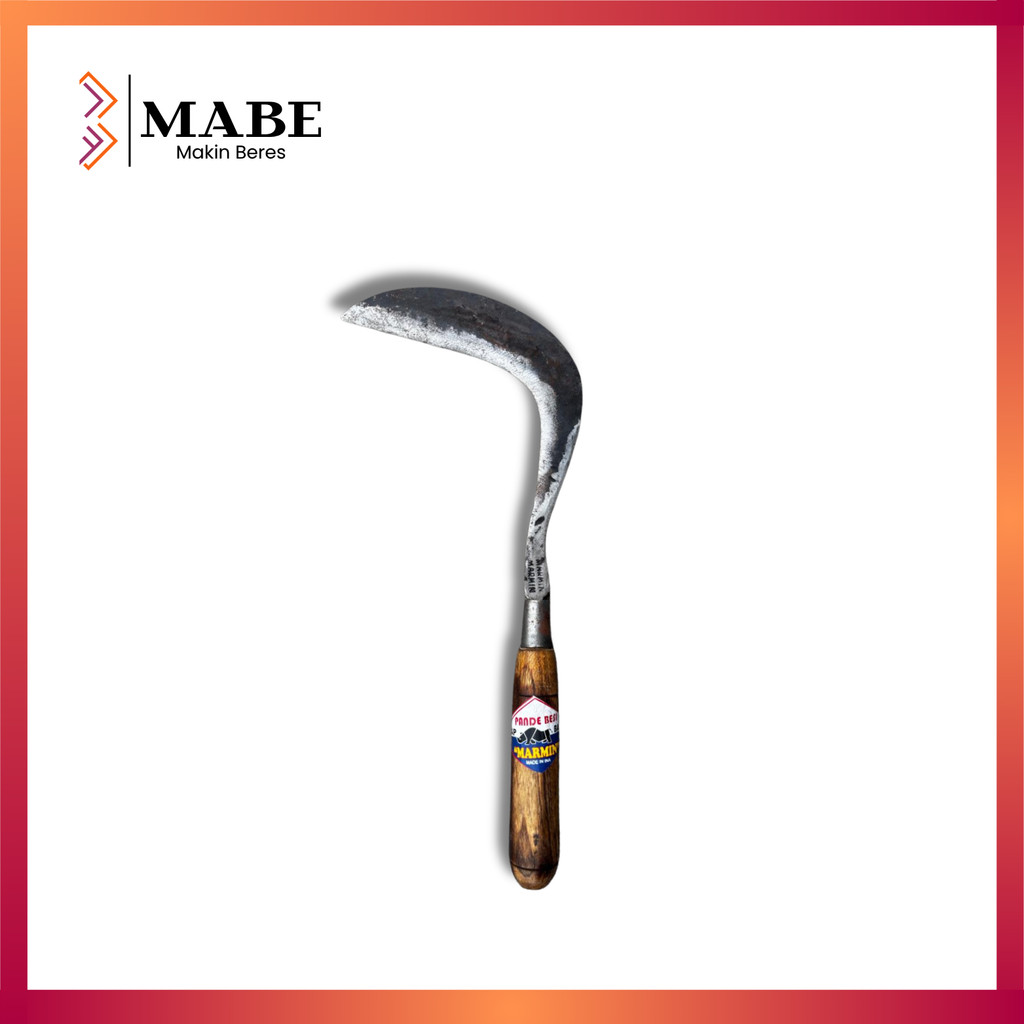 MARMIN Pande Besi Grass Scythe | Forged Steel Garden Scythe