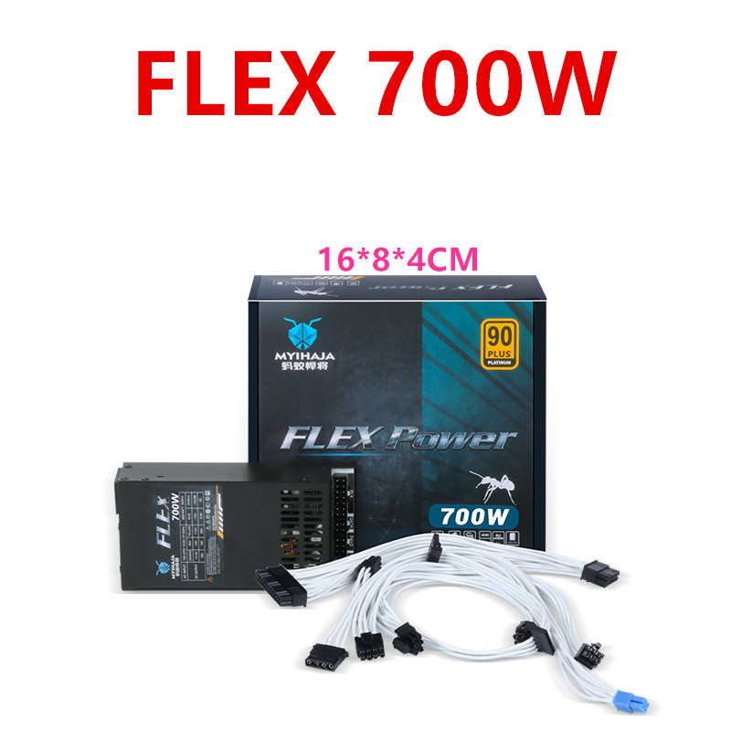 New FLEX Power Supply For MYIHAJA ITX Flex PSU 90Plus Platinum Small 1U K39 700W Power Supply