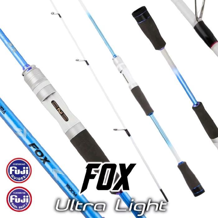 JORAN Ultra Light/UL  Fukushima FOX RING FULL FUJI 180cm dan 198cm 4-8lb CARBON SOLID PREMIUM - Warn