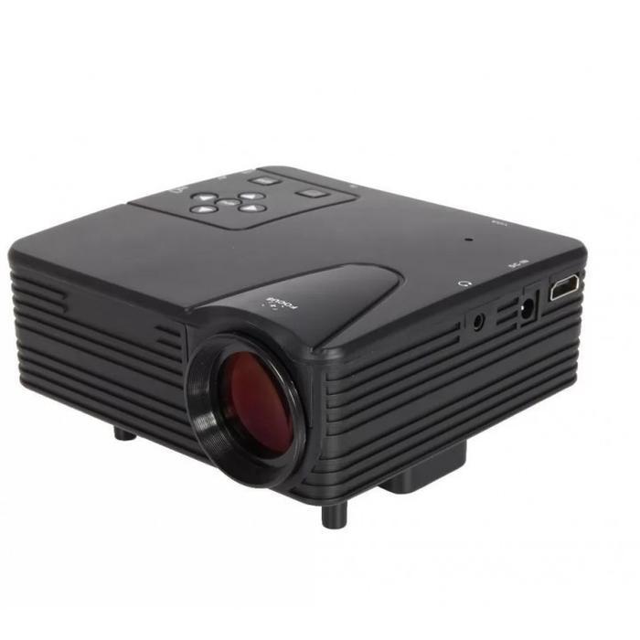 ls - proyektor mini portable h80 led full hd 1080p home theater built-in speaker
