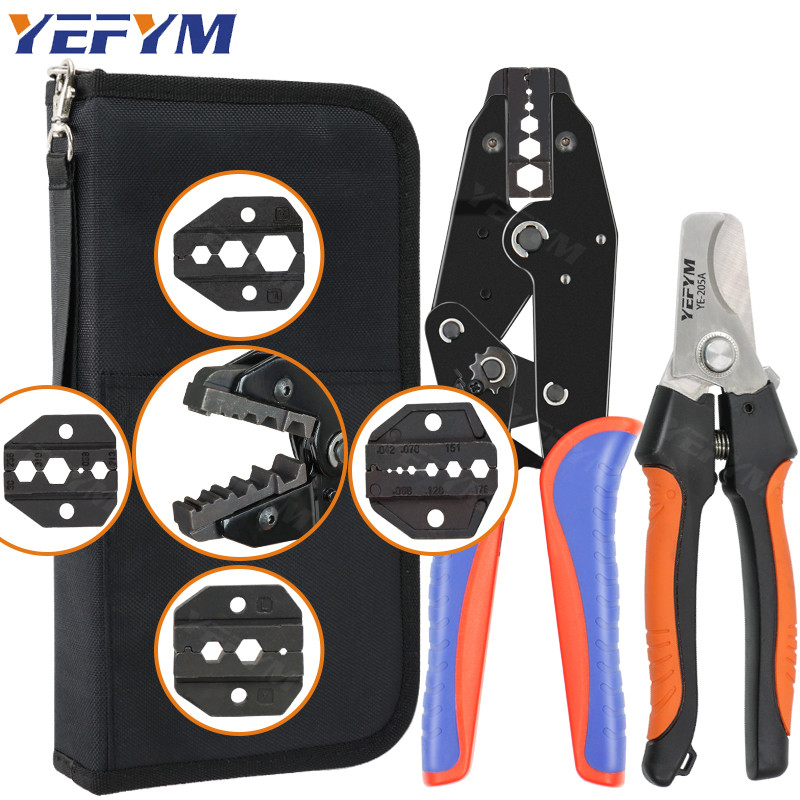 Coaxial Cable Crimping Pliers YF Series For SMA/BNC RG58, 59, 62, 174,8, 11, 188, 233 and Crimper Cu