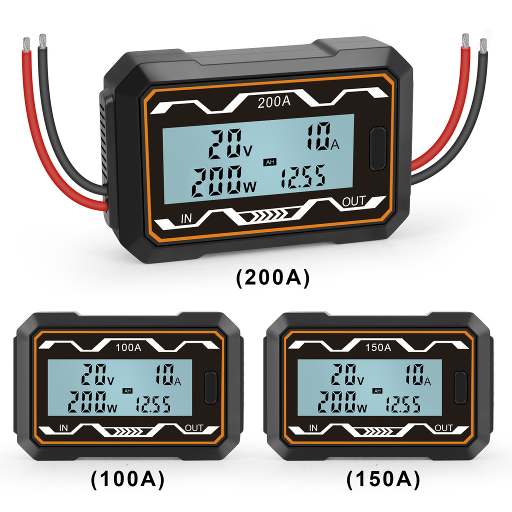 New RC Watt Meter 100A 150A 200A RC High Precision Current Power