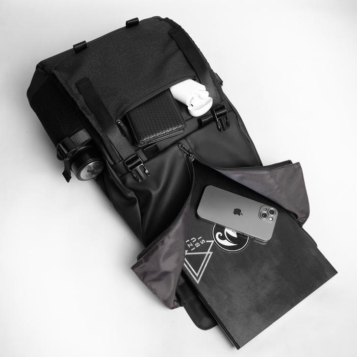 alba project - backpack wagon - tas ransel laptop pria wanita anti air sekolah - tas kerja - tas