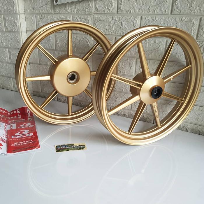 velg rcb vario 125 dan 150 original rcb - gold