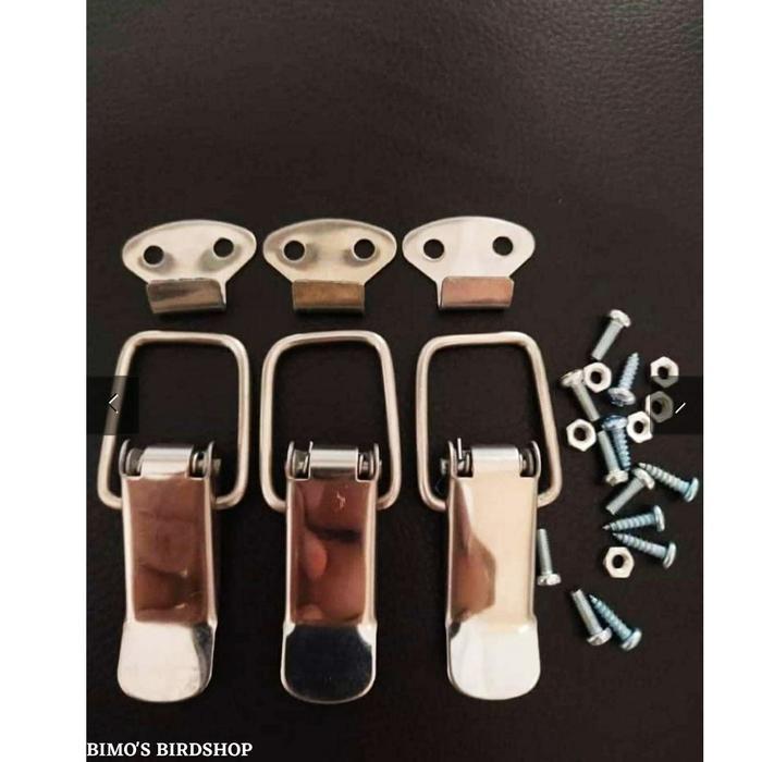 KLEM KOPER KLEM PENGAIT KLEM TEBOK LOVEBIRD MURAI KLEM RAJA SILVER