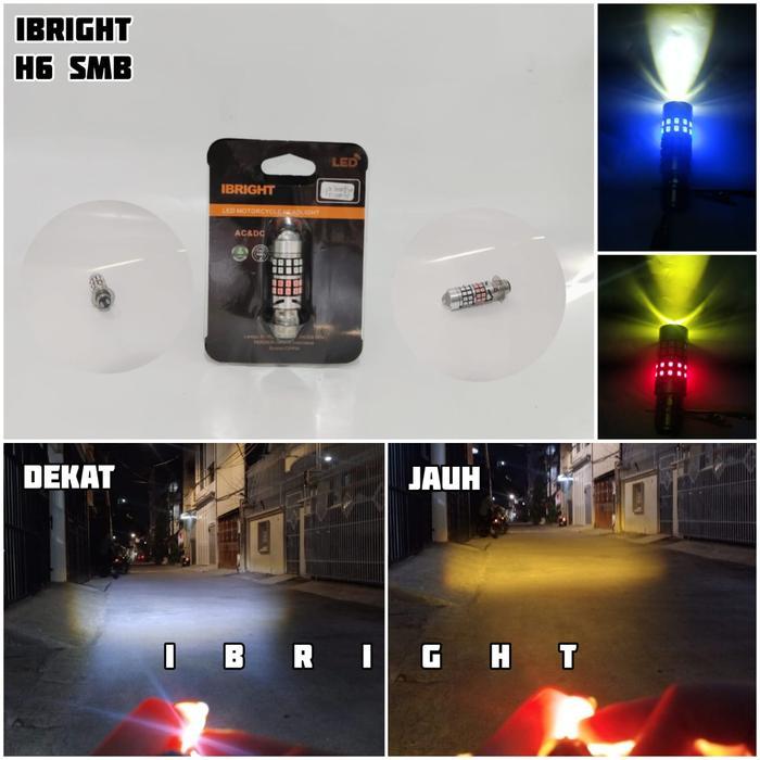 Terlaris IBRIGHT H6 SMB - Lampu Utama H6 LED SALE