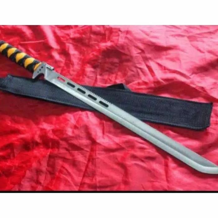 Pisau Panjang Gdr Senter Putih Survival Outdoor Tbk