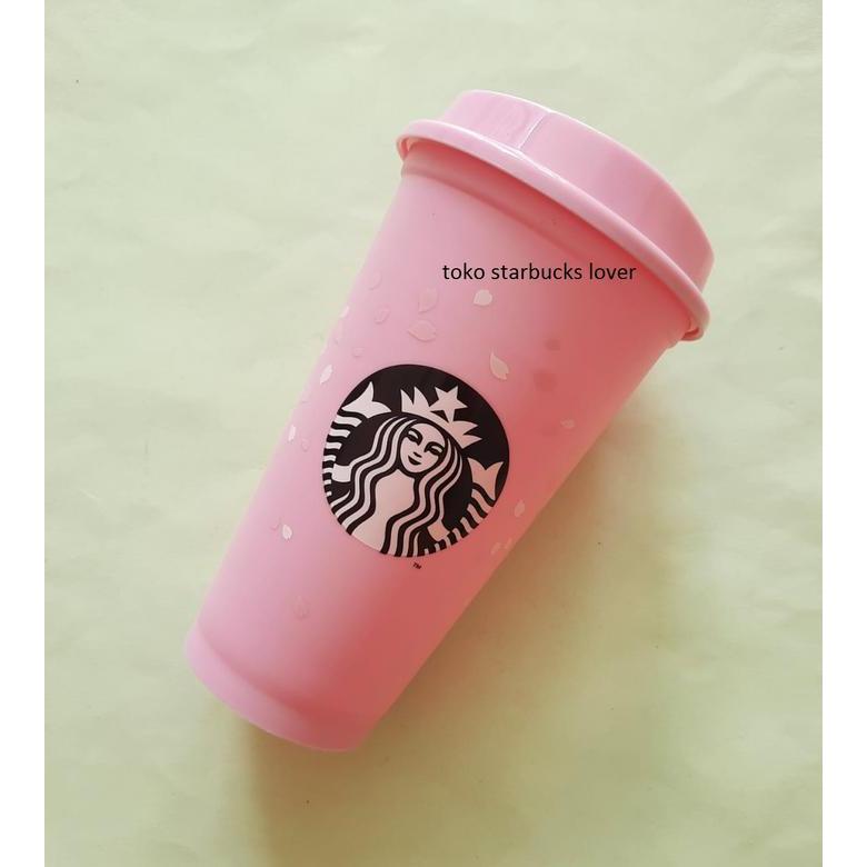 Ready Starbucks Reusable Tumbler Grande Sakura 2021 Pink
