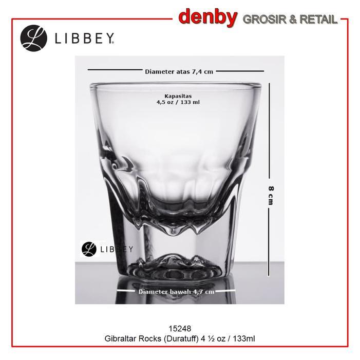 Ready Denby Home Libbey Gelas 15248 Gibraltar Glass Jus Teh 133Ml