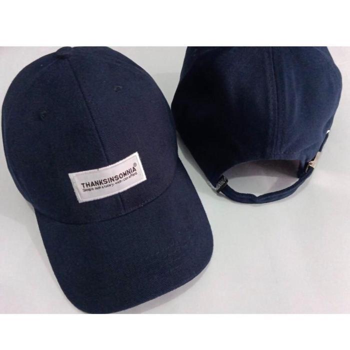 topi distro thanksinsomnia pria/topi baseball thanksinsomnia rappel original premium clip besi