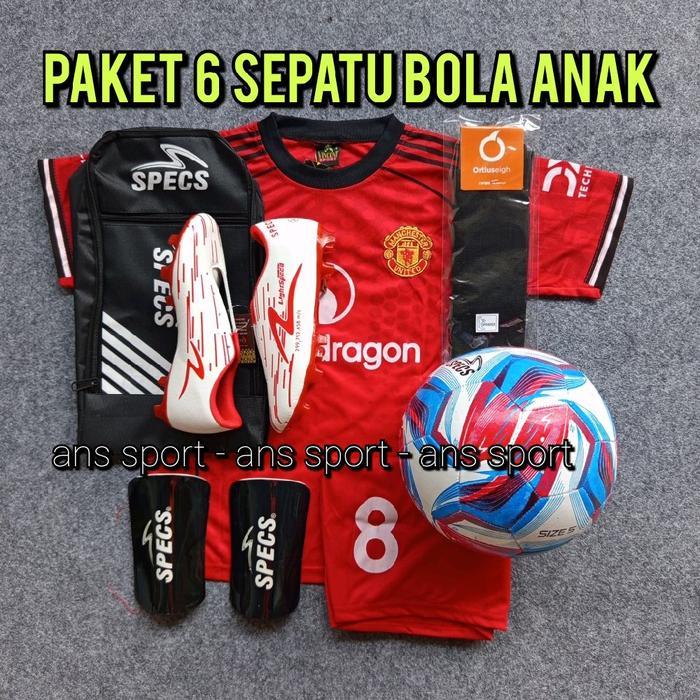 OBRAL Sepatu Bola Anak Ortus Cymera Grade Original Terlaris, paket komplit 6 sepatu bola anak SD
