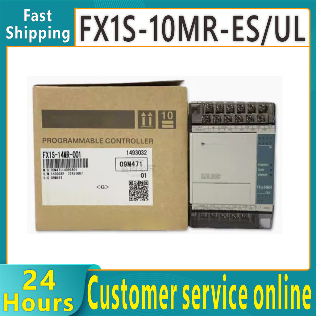ORIGINAL PROGRAMMABLE CONTROLLER FX1S-10MR-ES/UL FX1S-10MT-ESS/UL FX1S-14MR-ES/UL FX1S-14MT-ESS/UL