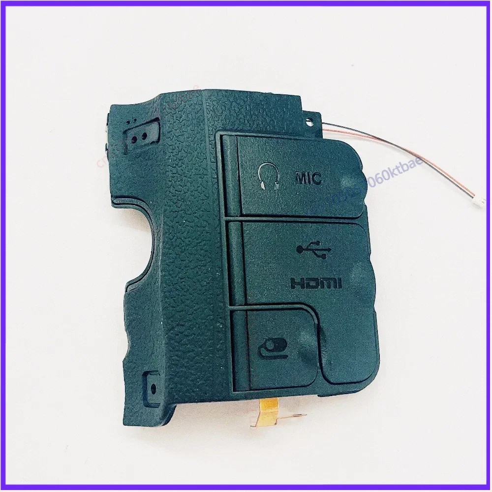 Brand New for Nikon D600 D610 Left USB MIC Rubber Cover HDMI Cap Camera Repair Accessories Part