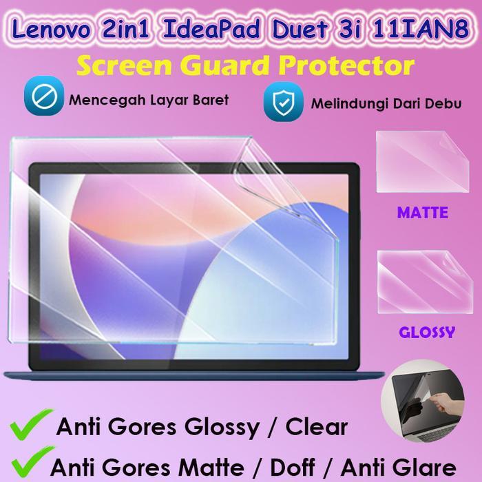 Lenovo 2in1 IdeaPad Duet 3i 11IAN8 Screen Protector Laptop Antigores