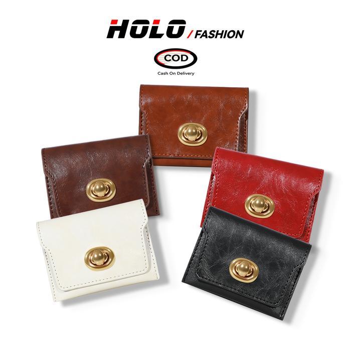Eiger - Dompet Mini Dompet Wanita Kecil Aesthetic Dompet Kartu Dan Uang Dompet Koin Kulit Vintage